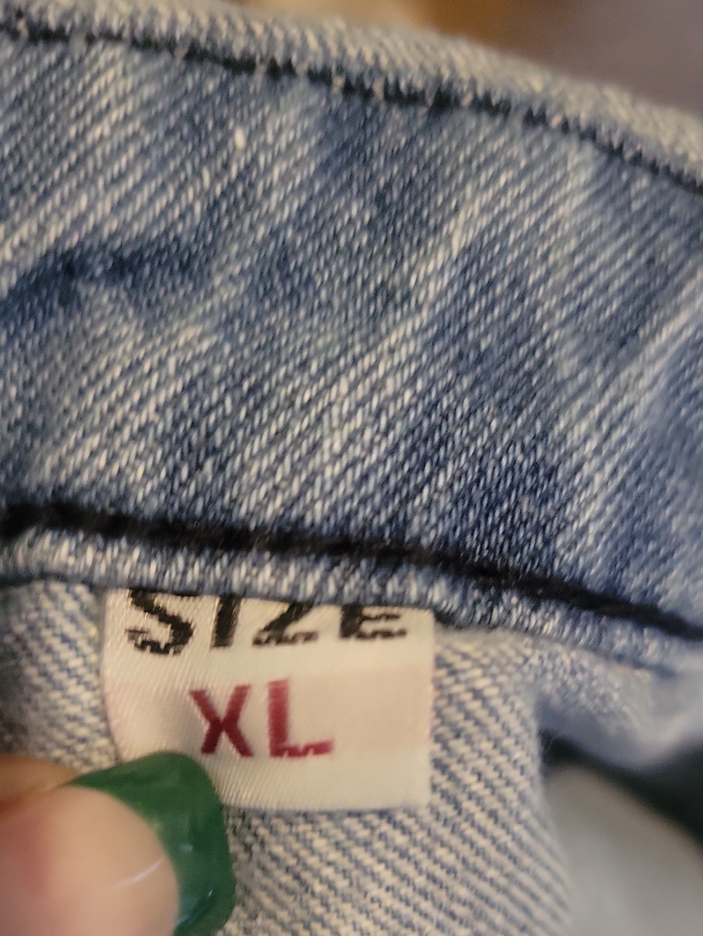 Light Blue Denim  Jumper - Picture 8 of 8